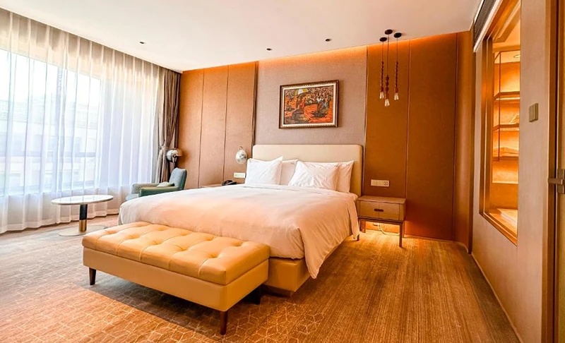 Fonte Casa fornisce con successo mobili alberghieri personalizzati di alta qualit&agrave; all'Ethiopian Skylight Hotel, aggiungendo un capolavoro di artigianato allo Skyline di Addis Abeba