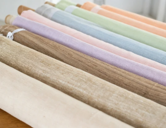Lino o misto lino (struttura naturale, traspirante, aspetto premium)